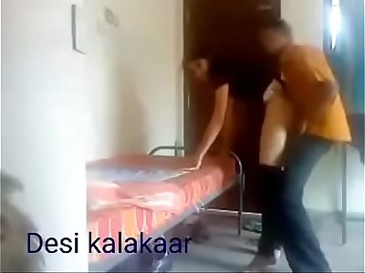 Hindi boy fucked girl in his house and someone record their fucking video mms